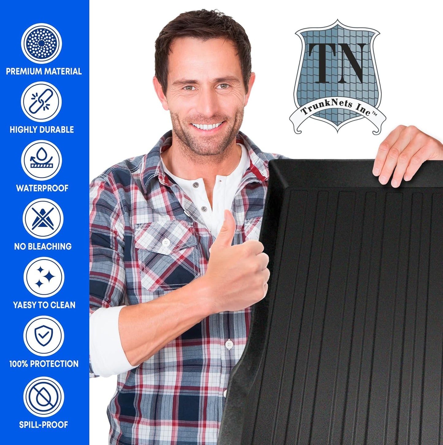 TN TrunkNets Inc Premium Cargo Liner for Volkswagen Tiguan 2009-2017 00810111034258
