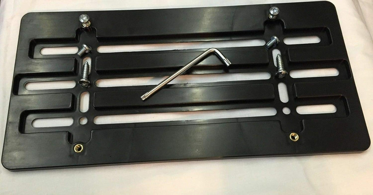 Front Bumper License Plate Bracket for BMW X7 2019-2024