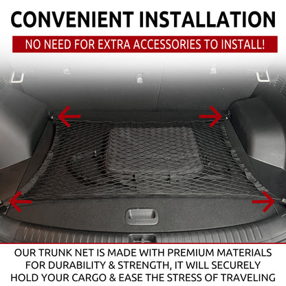 Floor Style Elastic Trunk Cargo Net for KIA Seltos LX S EX SX 2020-2024