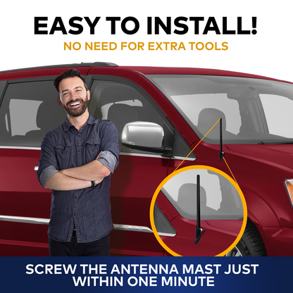 Antenna Mast for Chrysler Town Country 2008 - 2016 - 6 3/4 Inch