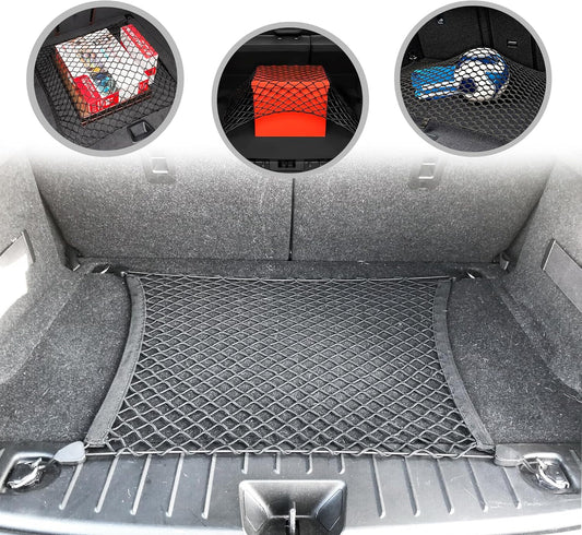 Floor Style Elastic Trunk Cargo Net for BMW i3 i 3 2014-2021