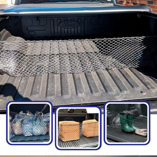 Envelope Style Trunk Cargo Net for Ford F 150 2015-2024