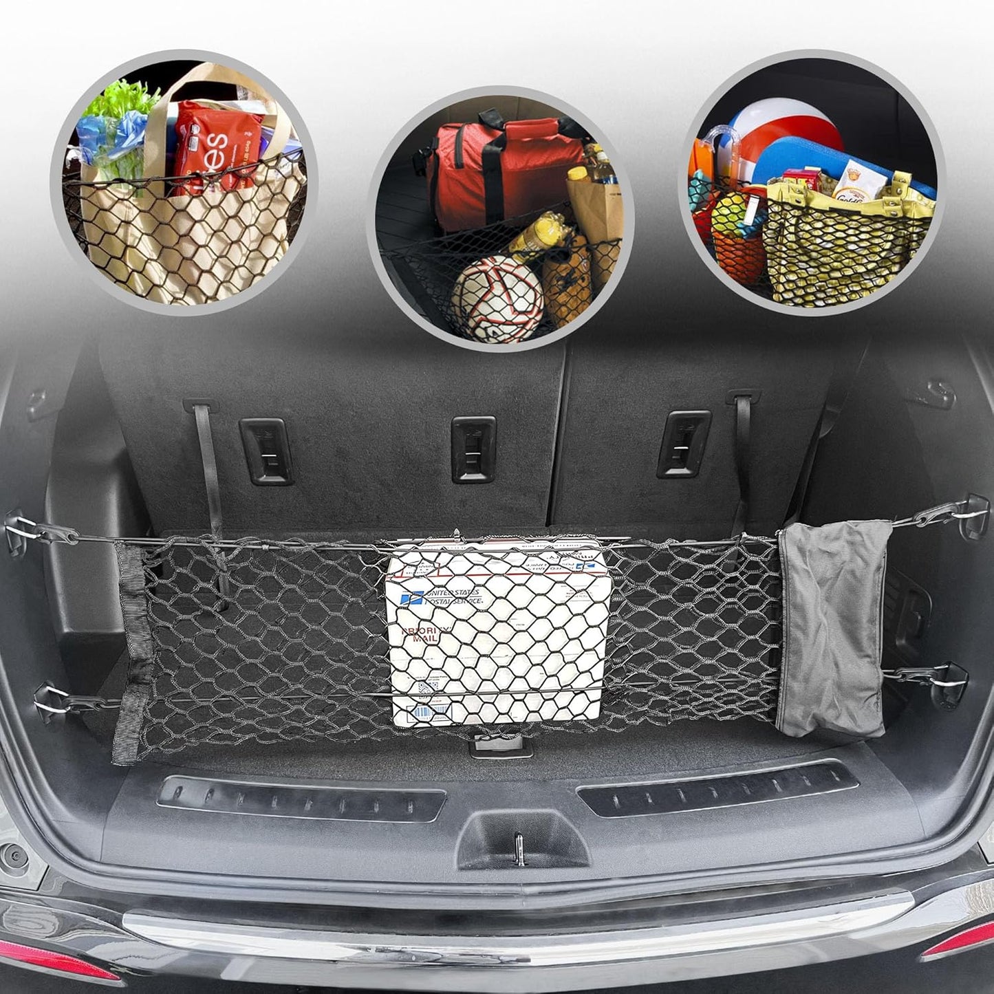 Envelope Style Trunk Cargo Net for Buick Enclave 2018-2025