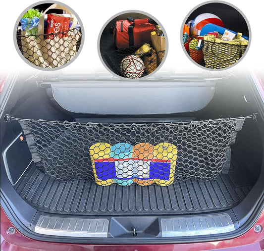 Envelope Style Trunk Cargo Net for Toyota Venza LE XLE 2021-2024