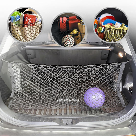 Envelope Style Trunk Cargo Net for Toyota RAV4 Hybrid Prime 2019-2024