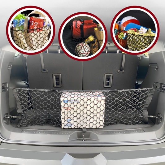 Envelope Style Trunk Cargo Net for GMC Acadia Buick Enclave Chevy Traverse 2010 - 2016