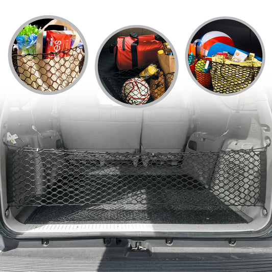 Envelope Style Trunk Cargo Net for Toyota Sequoia 2001 - 2007