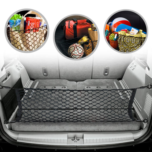 Envelope Style Trunk Cargo Net for Jeep Commander 2006 - 2010