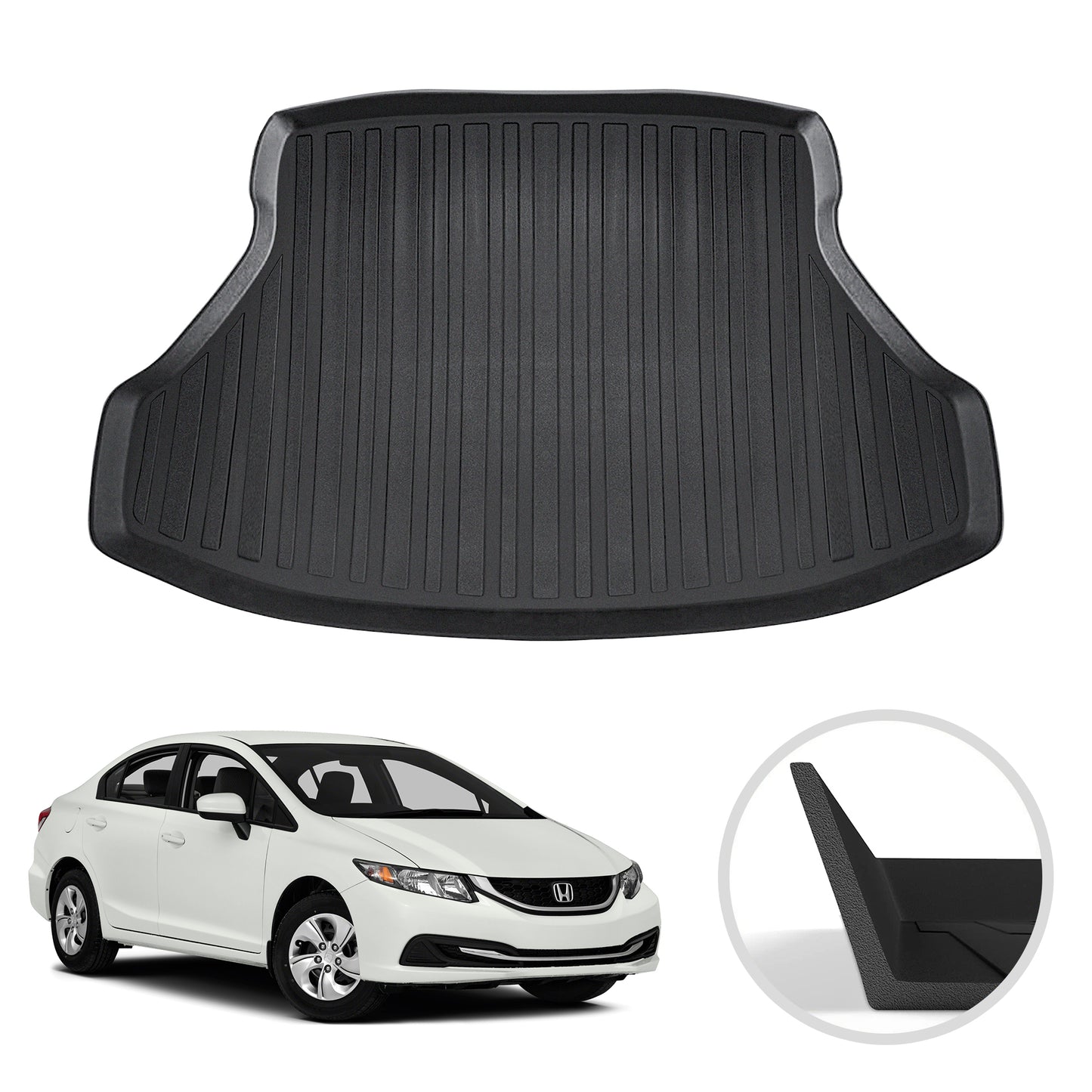 Trunk Liner for Honda Civic 2012-2015