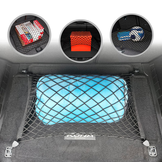 Floor Style Elastic Trunk Cargo Net for Hyundai Kona SE SEL N Line 2018-2023