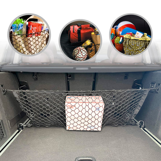 Envelope Style Trunk Cargo Net for BMW X3 Accessories 2017-2024