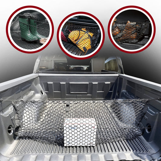 Envelope Style Trunk Cargo Net for Chevrolet Colorado and GMC Canyon 2015-2023