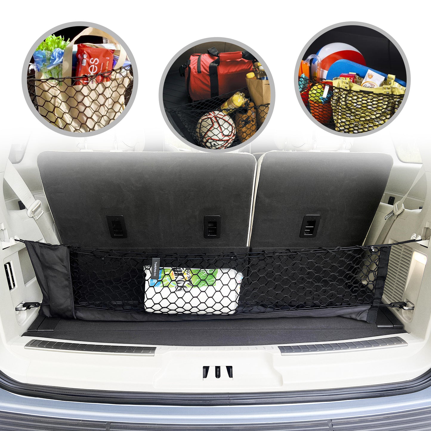 Envelope Style Trunk Cargo Net for Lincoln Aviator Standard Reserve 2020-2023