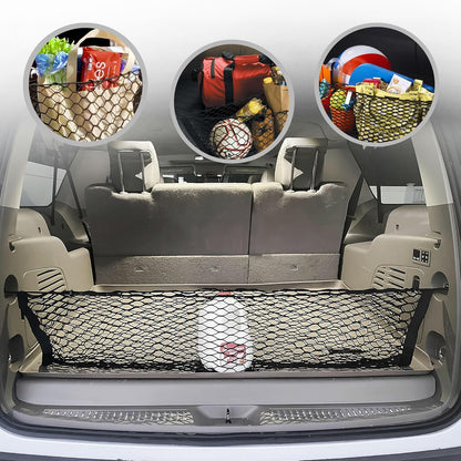 Envelope Style Trunk Cargo Net for Chevrolet Tahoe 2015-2020