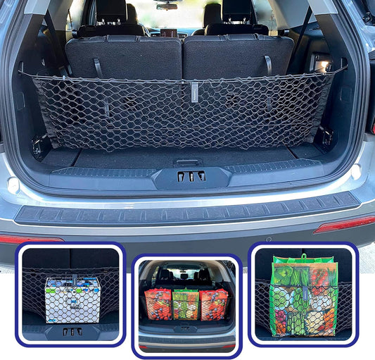 Envelope Style Trunk Cargo Net for Ford Explorer Base ST XLT 2020-2024