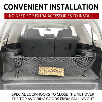 Envelope Style Trunk Cargo Net for Toyota 4Runner 2003 - 2021