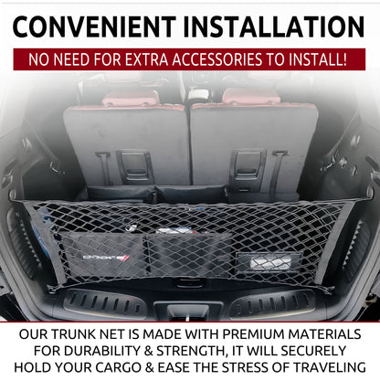 Envelope Style Trunk Cargo Net for Dodge Durango SXT GT R/T SRT 1998