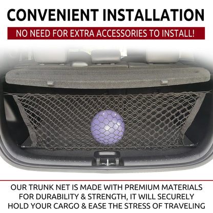 Envelope Style Trunk Cargo Net for KIA SOUL 2014 - 2019