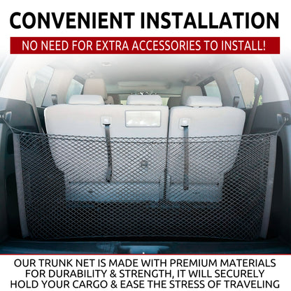 Envelope Style Trunk Cargo Net for Honda Odyssey