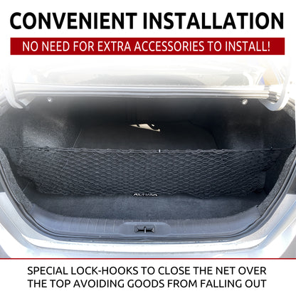 Envelope Style Trunk Cargo Net for Nissan Altima S SV SL 2013-2024