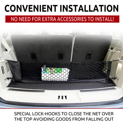 Envelope Style Trunk Cargo Net for Lincoln Aviator Standard Reserve 2020-2023