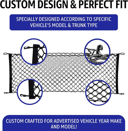 Envelope Style Trunk Cargo Net for Chevy Traverse 2018-2023