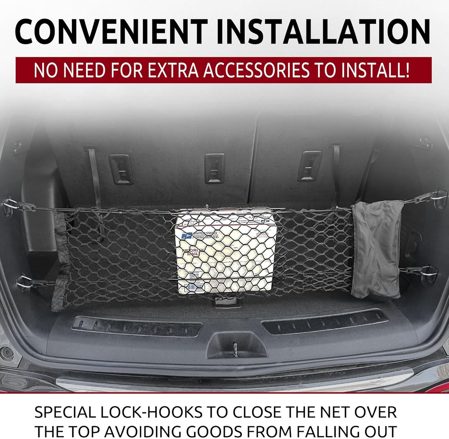 Envelope Style Trunk Cargo Net for Buick Enclave 2018-2025