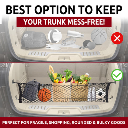 Envelope Style Trunk Cargo Net for Buick Enclave 2008 - 2017