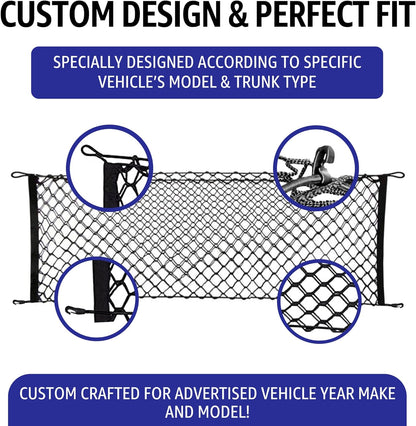 Envelope Style Trunk Cargo Net for Dodge Durango SXT GT SRT 1998-2024