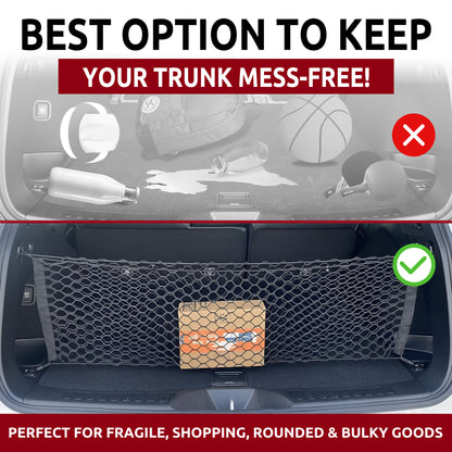 Envelope Style Trunk Cargo Net for Honda Passport EX L Elite 2019-2024