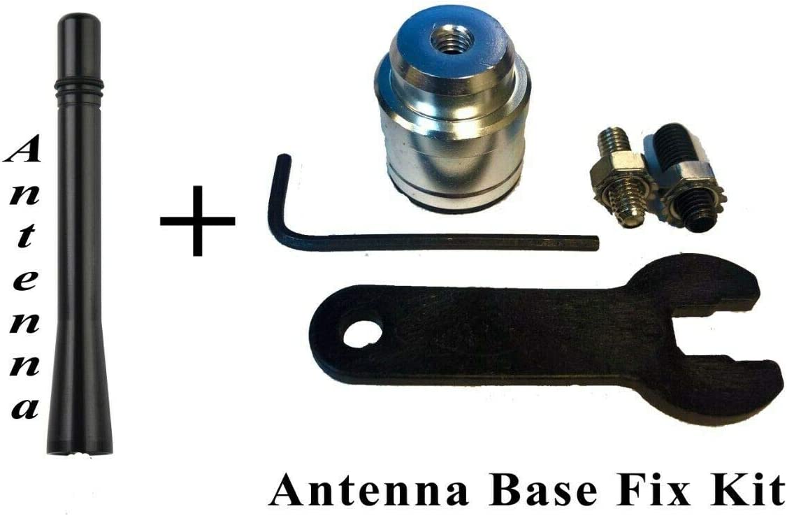 Antenna Mast for GMC Chevy and Buick Cadillac Cars & Trucks - 4 Inch