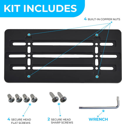 Front Bumper License Plate Bracket for HYUNDAI