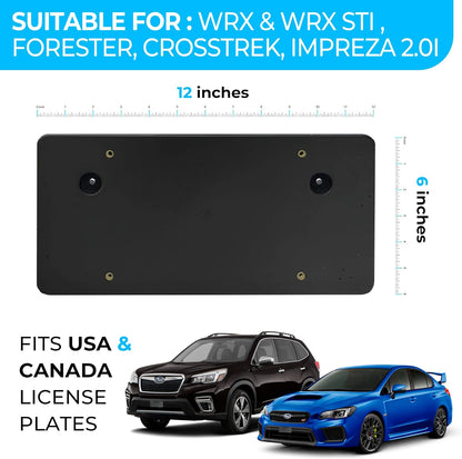 Licence Plate Mounting Bracket for Subaru