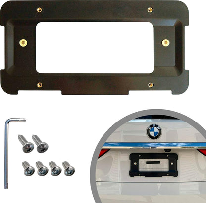 Rear Bumper License Plate Bracket for BMW 2000-2024