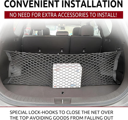 Envelope Style Trunk Cargo Net for HYUNDAI SANTA FE 2013 - 2019