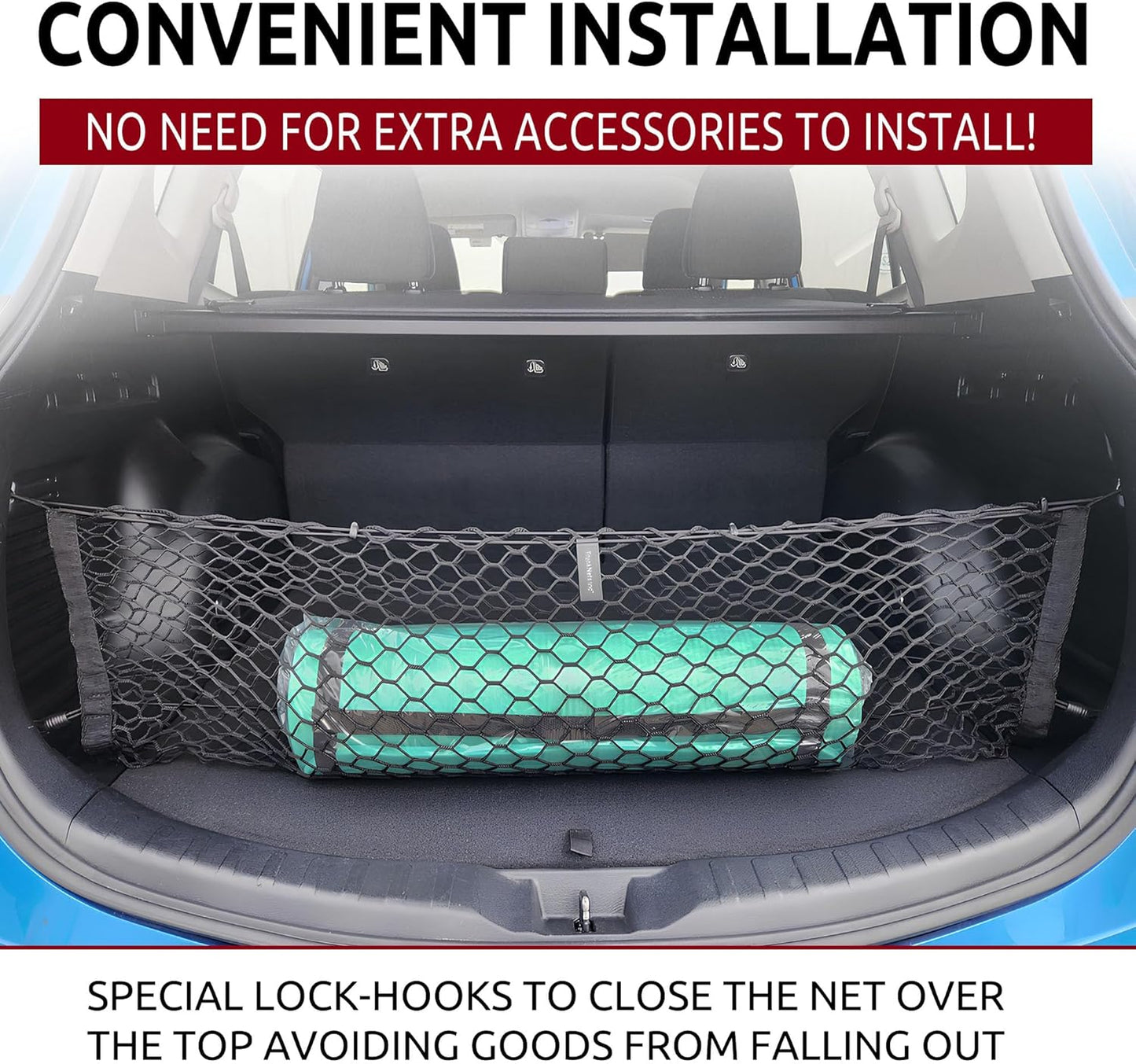 Envelope Style Trunk Cargo Net for Toyota RAV4 2013 - 2018