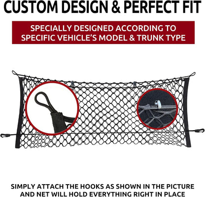 Envelope Style Trunk Cargo Net for Suburban fits Tahoe 2021-2025