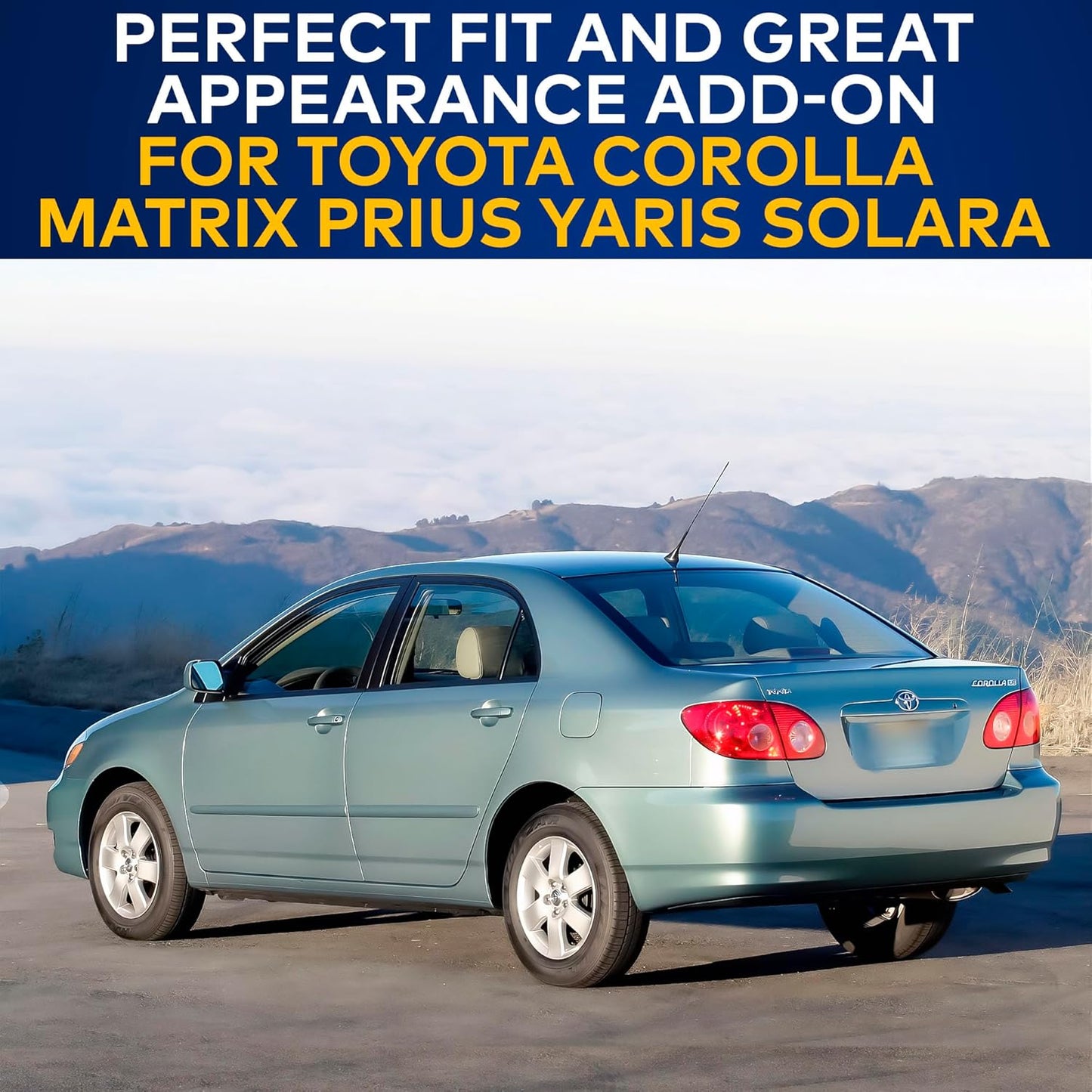 Antenna Mast for Toyota Corolla Matrix Prius Yaris Solara - 16 Inch