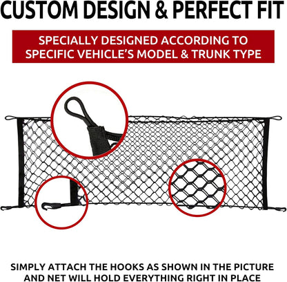 Envelope Style Trunk Cargo Net for Lexus RX RX350 2023-2024