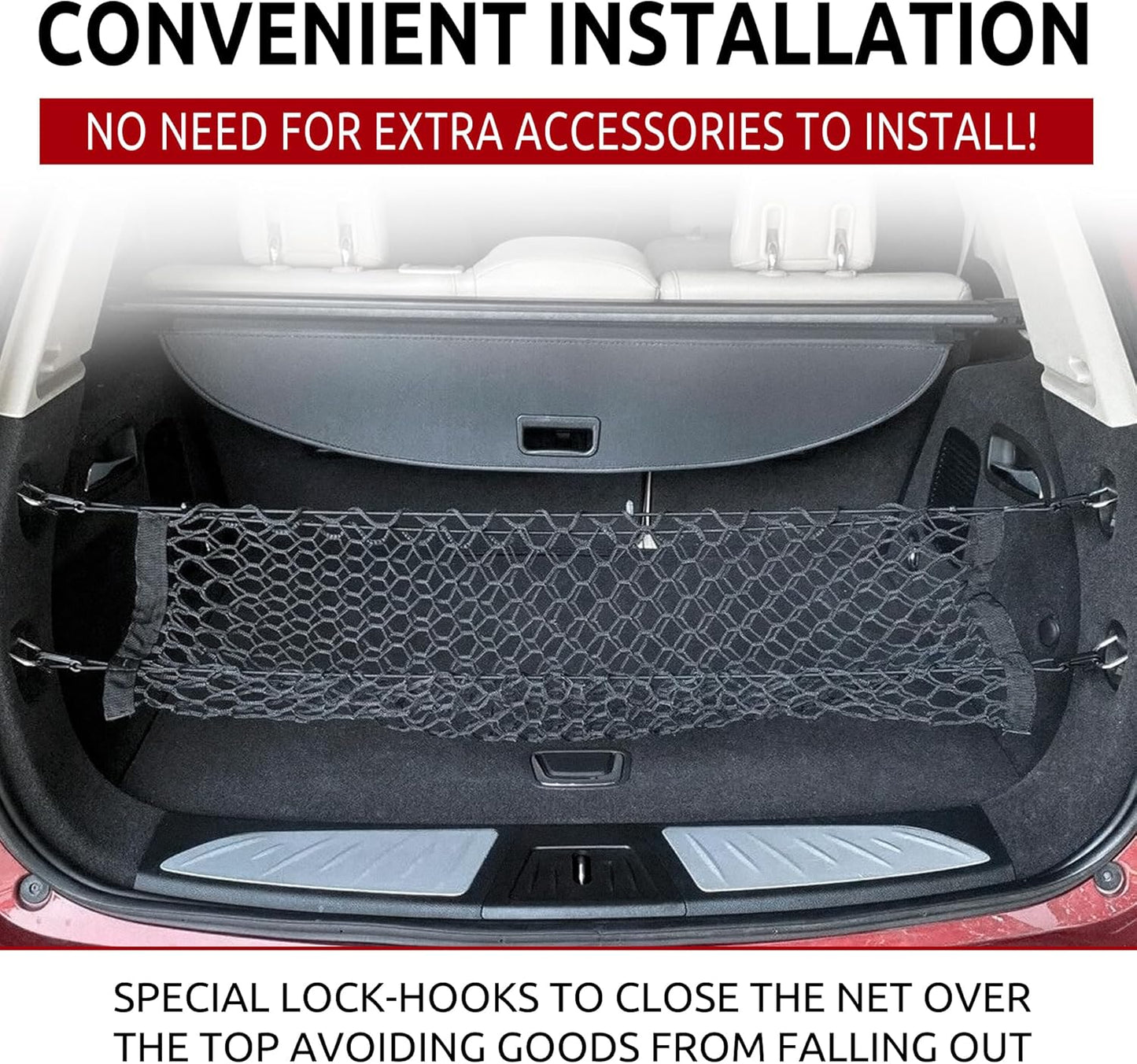 Envelope Style Trunk Cargo Net for Buick Envision 2016 - 2020