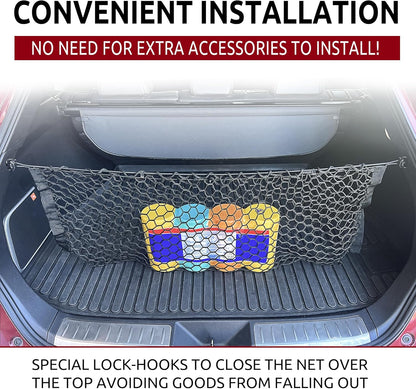 Envelope Style Trunk Cargo Net for Toyota Venza LE XLE 2021-2024