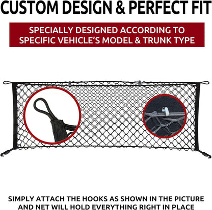 Envelope Style Trunk Cargo Net for Subaru Outback 2021-2025