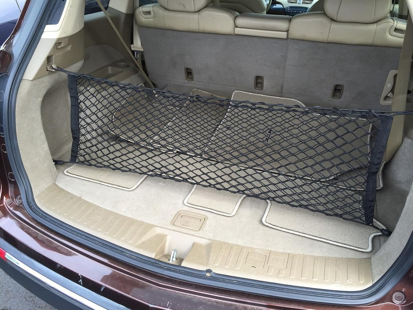 Envelope Style Trunk Cargo Net for Acura MDX 2007-2013