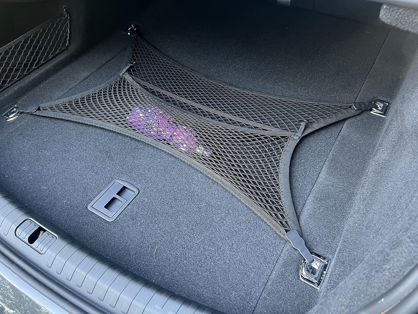 Floor Style Elastic Trunk Cargo Net for Audi A6 RS6 S6 A6 Quattro