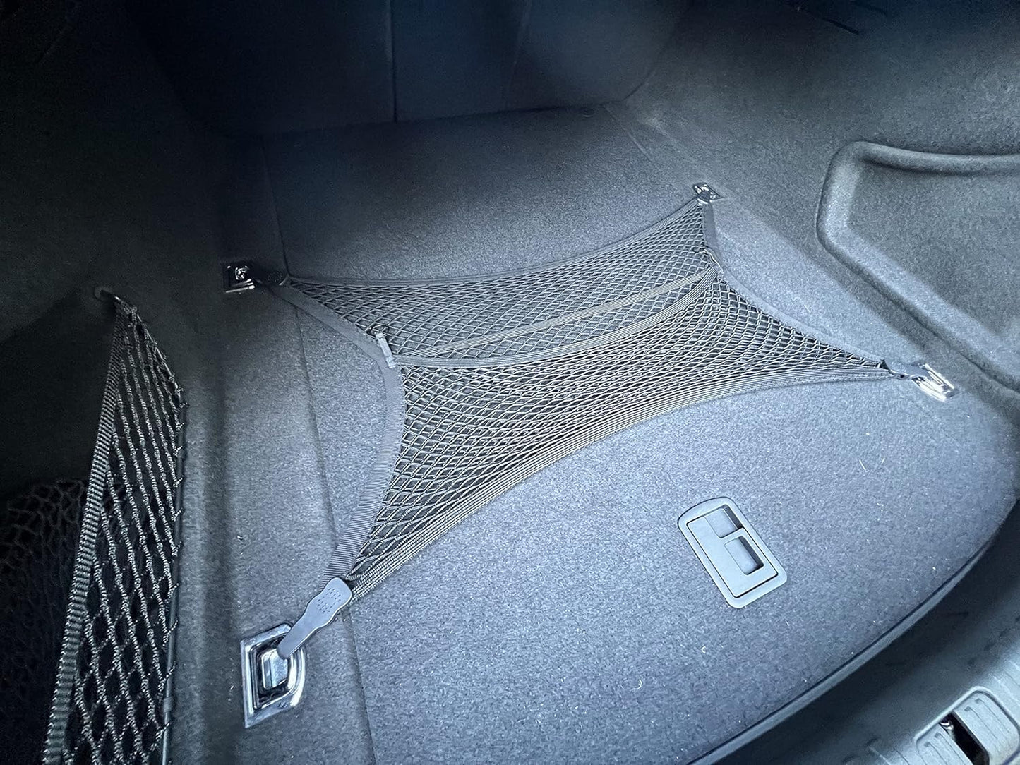 Floor Style Elastic Trunk Cargo Net for Audi A6 RS6 S6 A6 Quattro