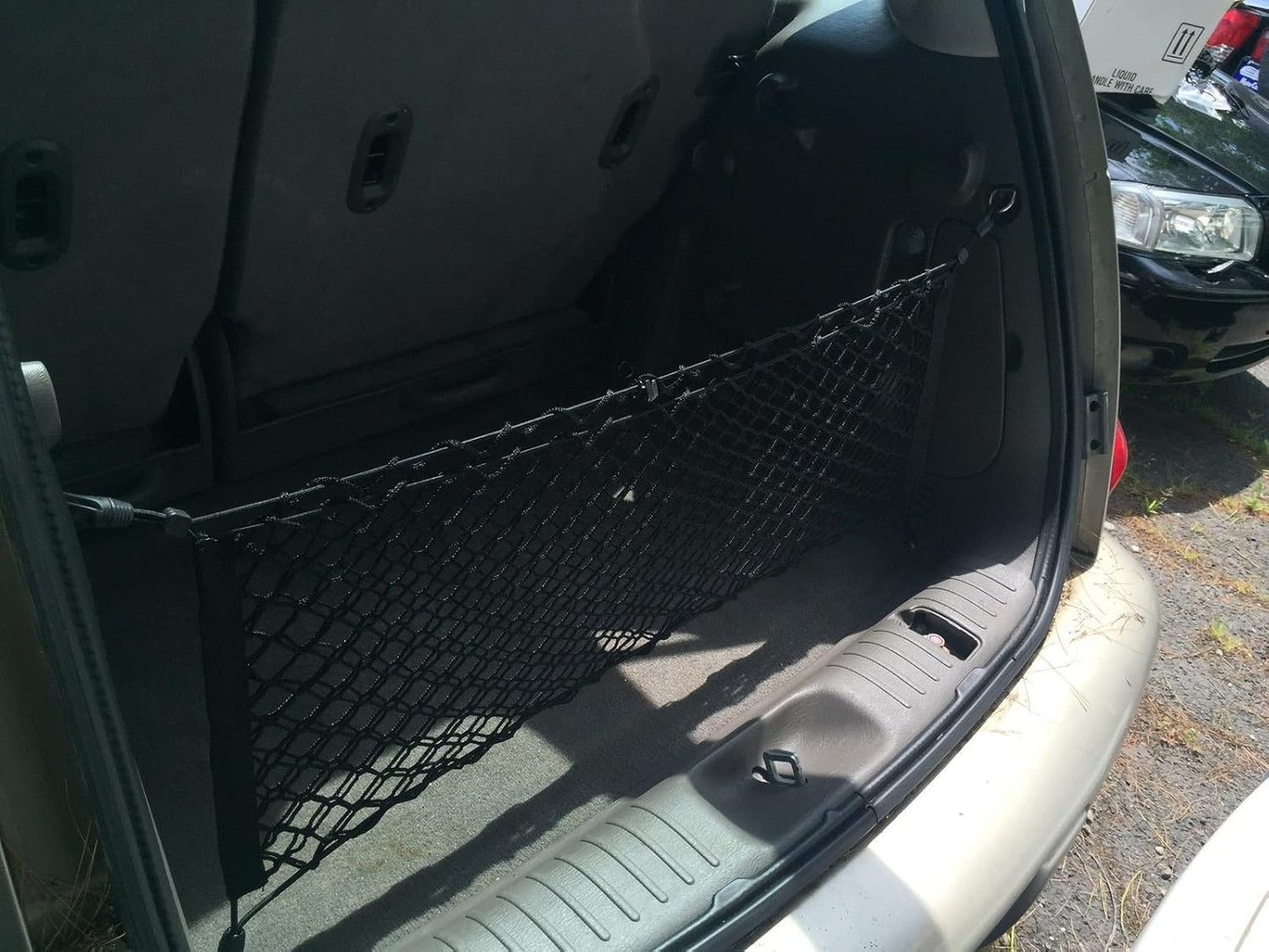 Envelope Style Trunk Cargo Net for Chrysler PT Cruiser 2001 - 2010