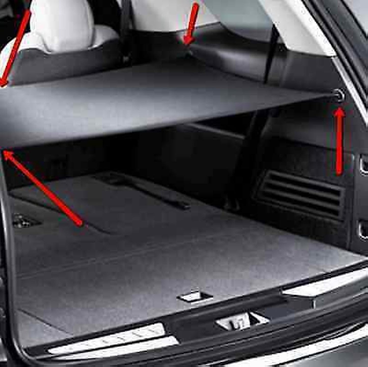 Cargo Security Flip Shade + Cargo Net for Chevrolet Traverse 2009 - 2016