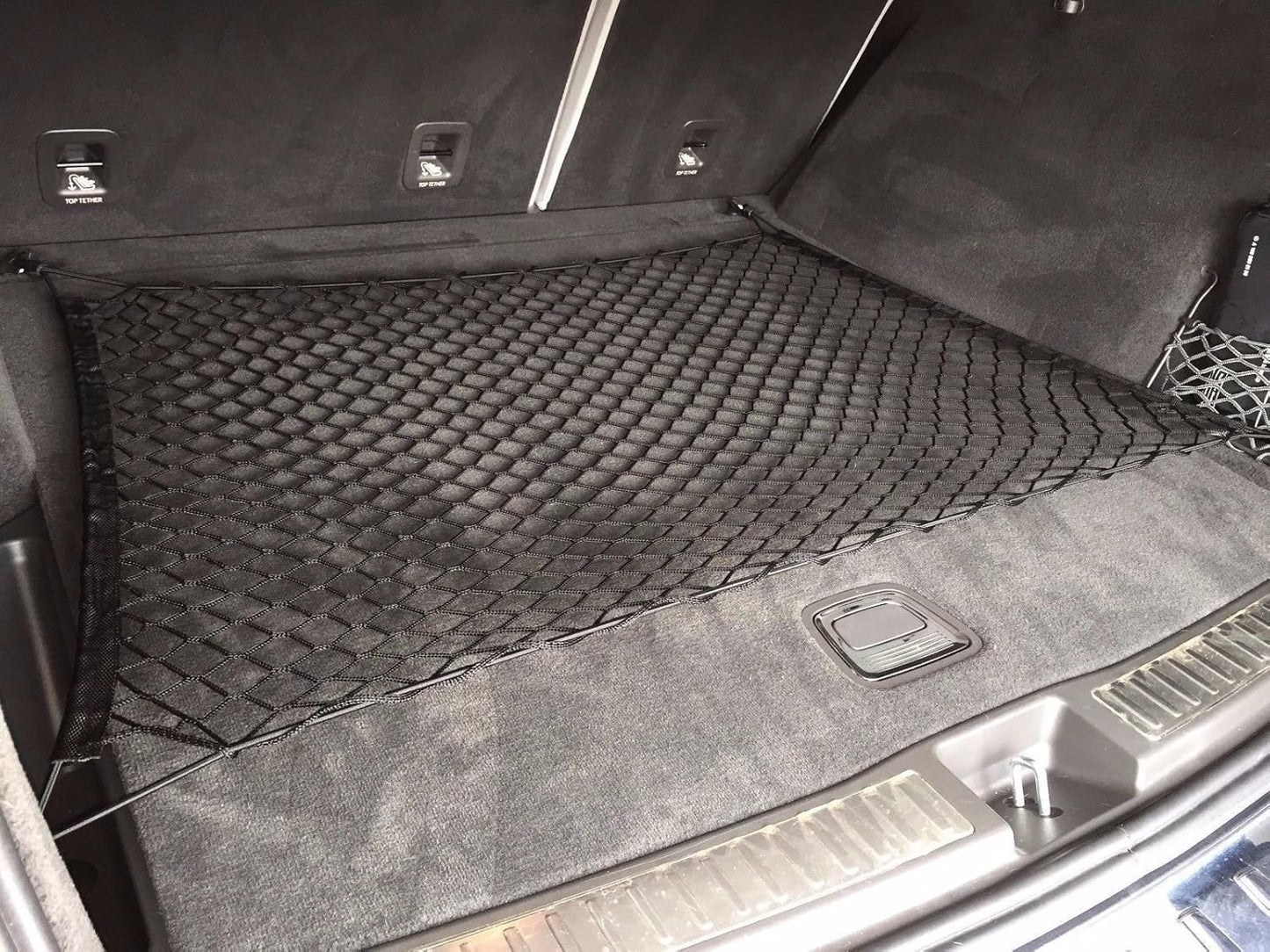 Floor Style Elastic Trunk Cargo Net for MERCEDES-BENZ GLE350 GLE350d GLE400 GLE63 AMG 2016 - 2019