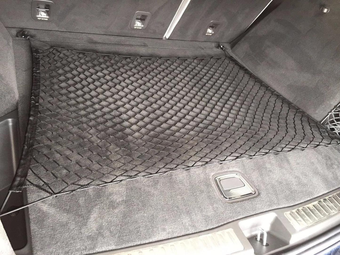 Floor Style Elastic Trunk Cargo Net for MERCEDES-BENZ GLE350 GLE350d GLE400 GLE63 AMG 2016 - 2019