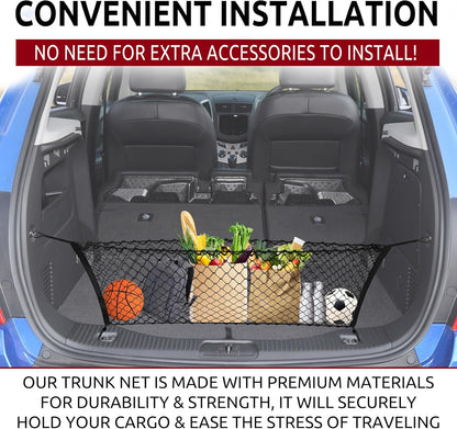 Envelope Style Trunk Cargo Net for CHEVROLET Trax 2013 - 2023